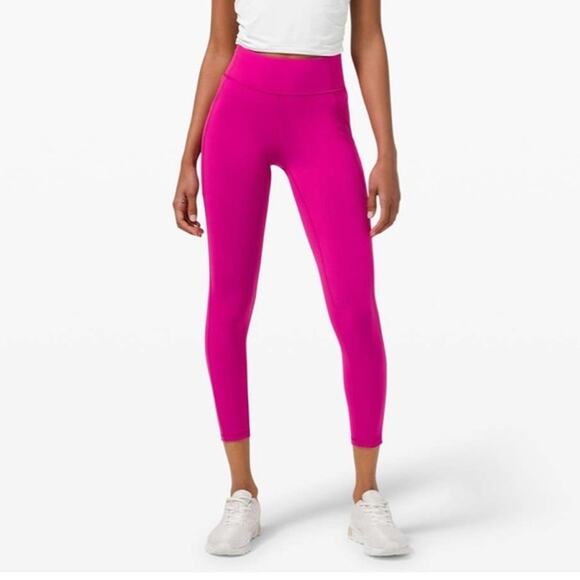 Lululemon Invigorate High-Rise Tight 25” Size 16 Ripened Raspberry Pink - Picture 1 of 11